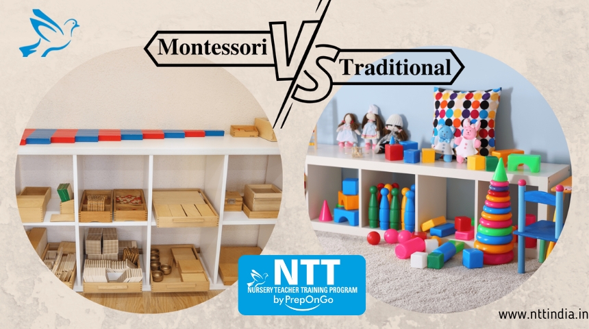 Montessori vs. Traditional Nursery Education