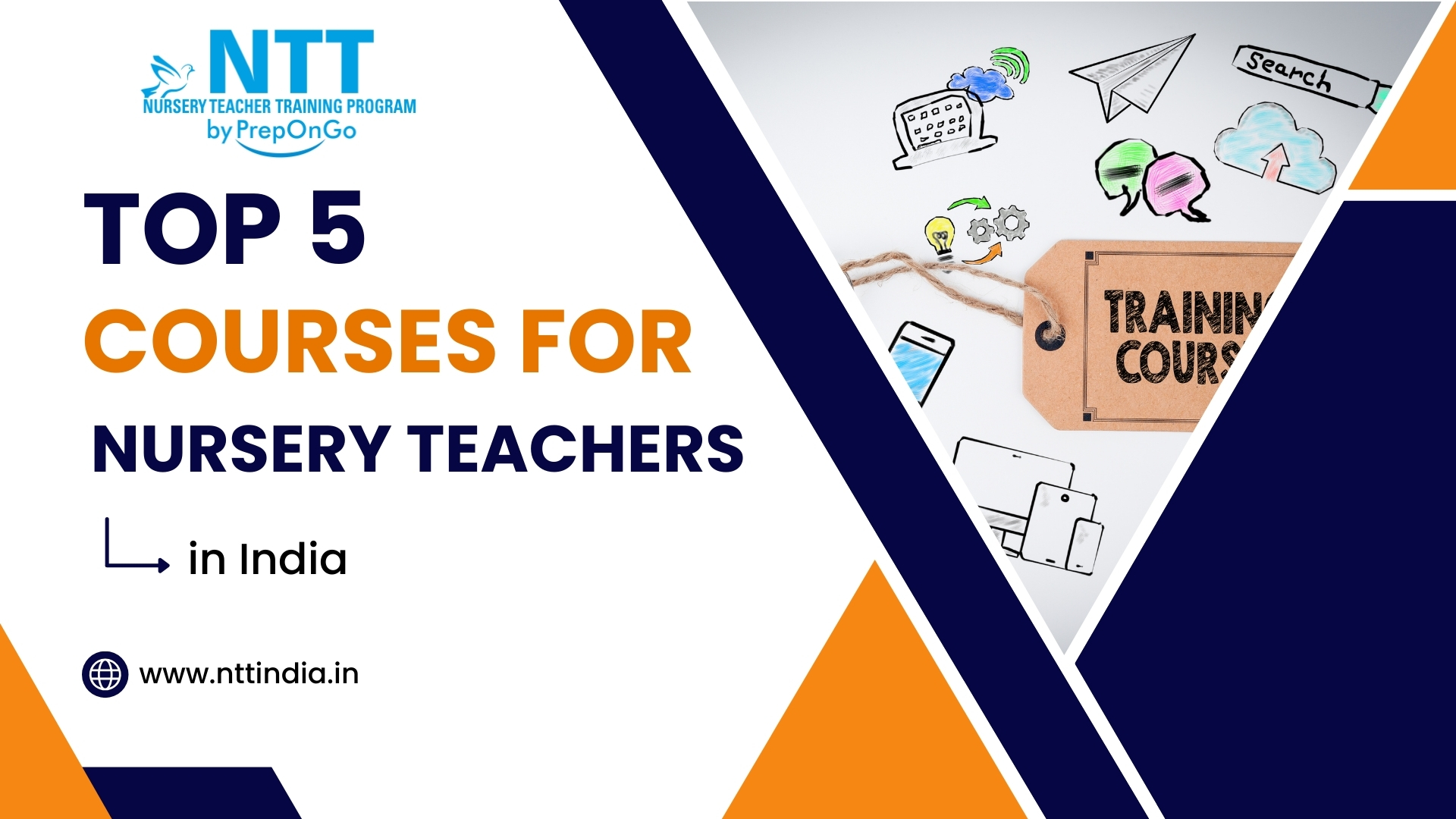 Top 5 Courses for Nursery Teachers in India