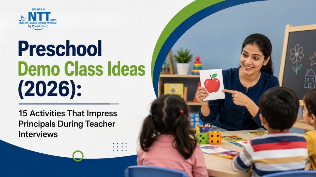 Preschool demo class ideas 2026 featuring engaging activities for teacher interviews